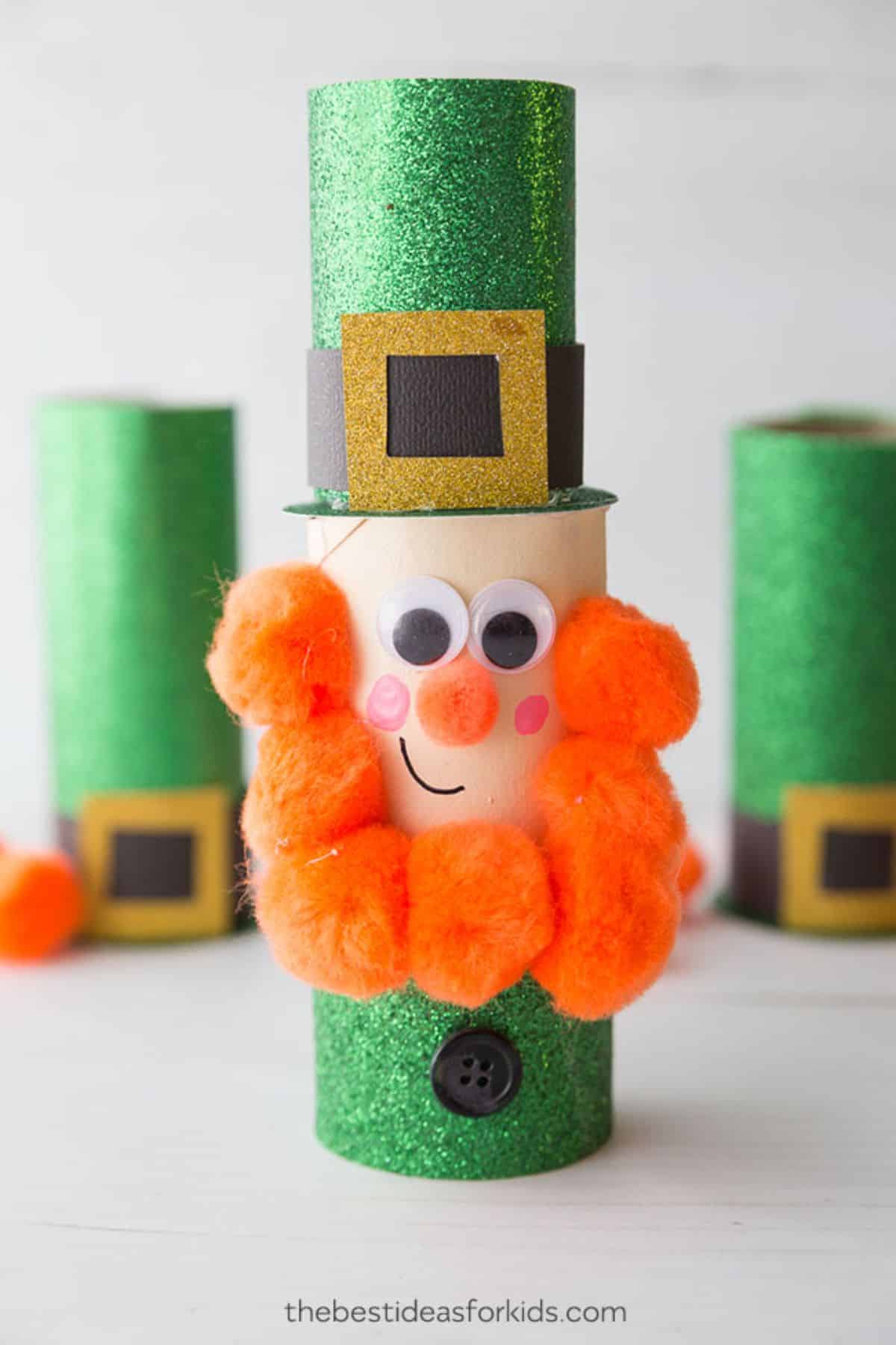 Paper roll Mini Leprechaun