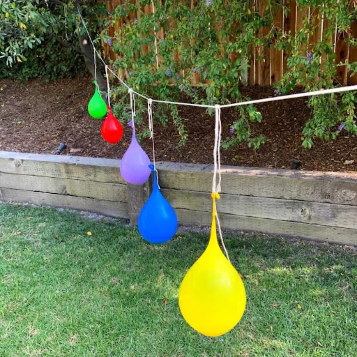 Popping Water Balloons