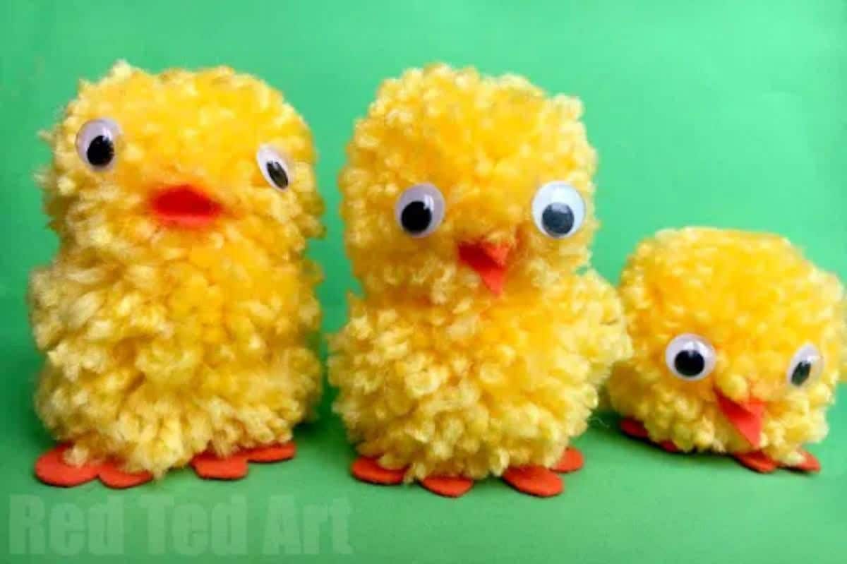 Get Creative With Pom Pom Chicks