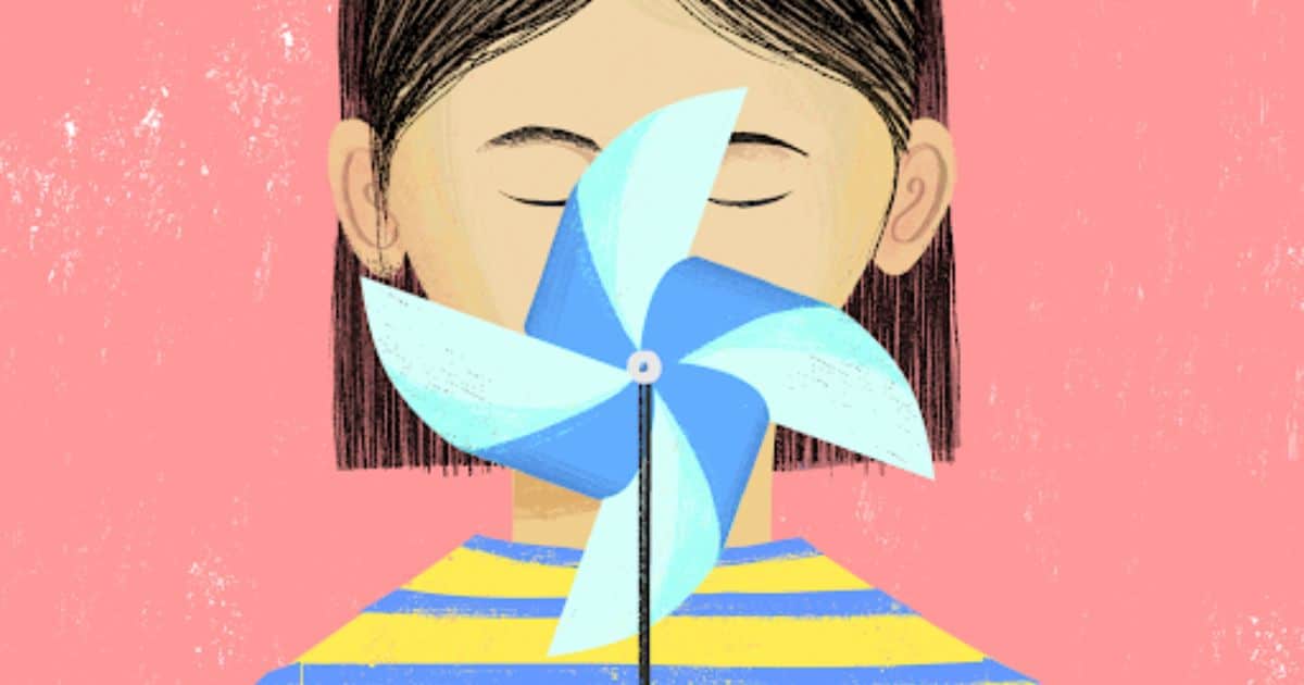Breathing With A Pinwheel