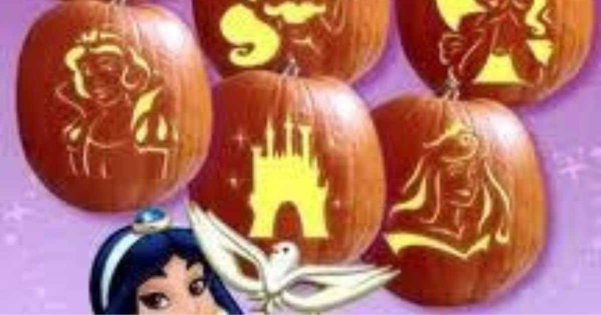 Disney princess pumpkin